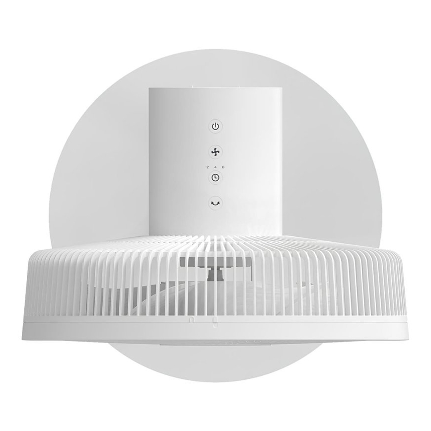 Stylies - Stovintis ventiliatorius ANTILA 25W/230V 88 cm baltas + nuotolinis valdymas