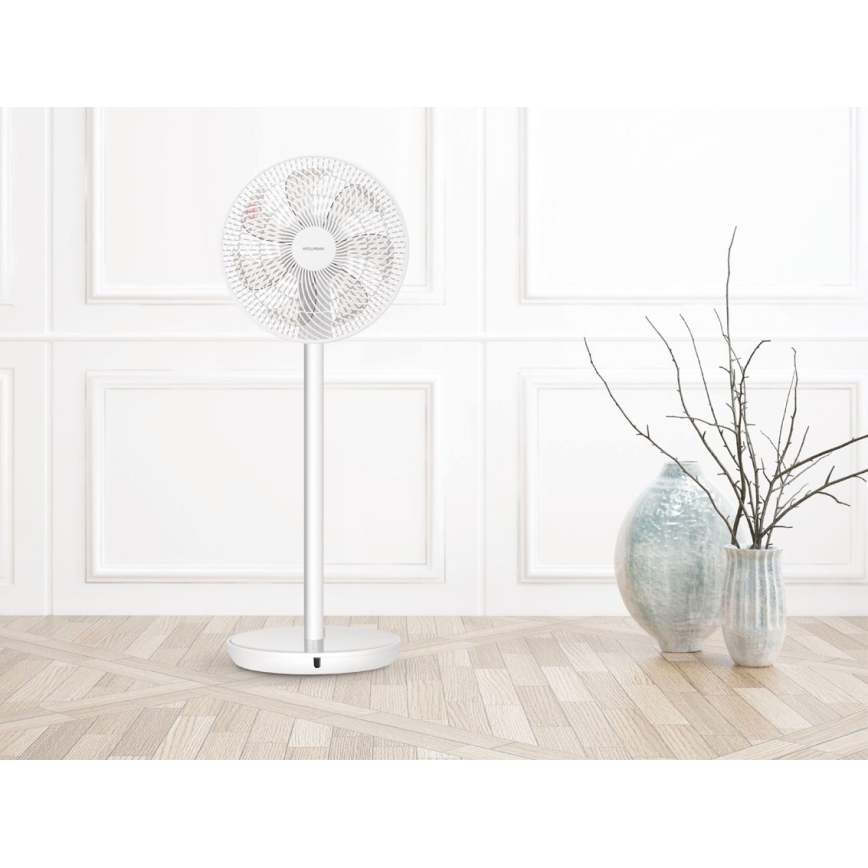 Stylies - Stovintis ventiliatorius TUKAN 25W/230V 60 cm baltas