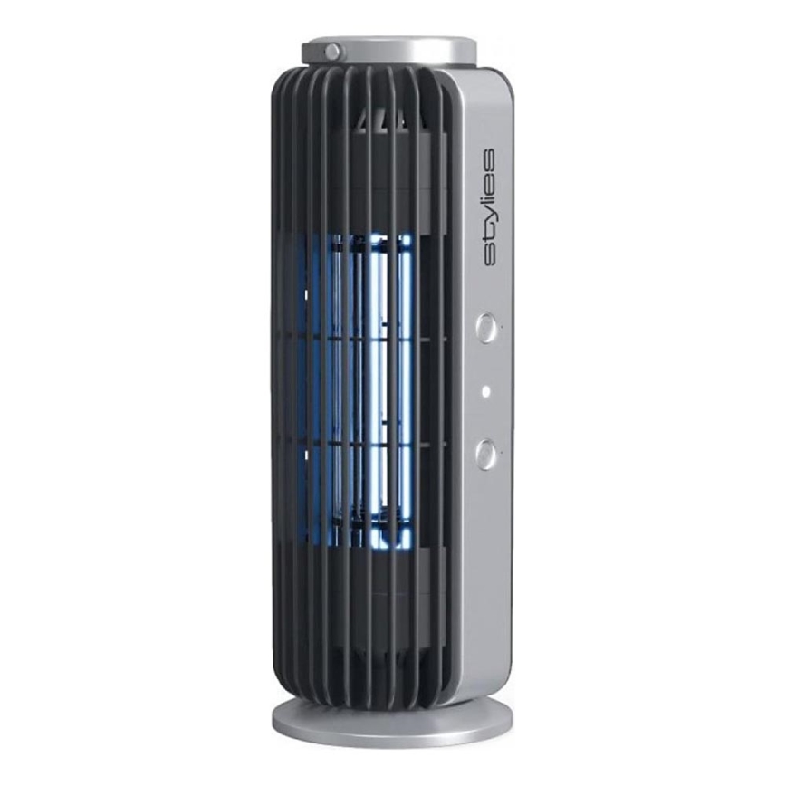 Stylies - Šviesos gaudyklė uodams AURIGA UV-A/8W/230V 60 m2