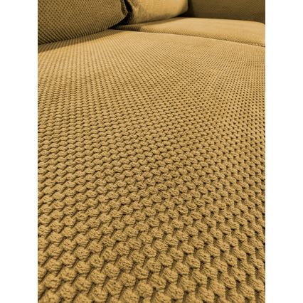 Sulankstoma sofa su sandėliavimo vieta RONDA oranžinė