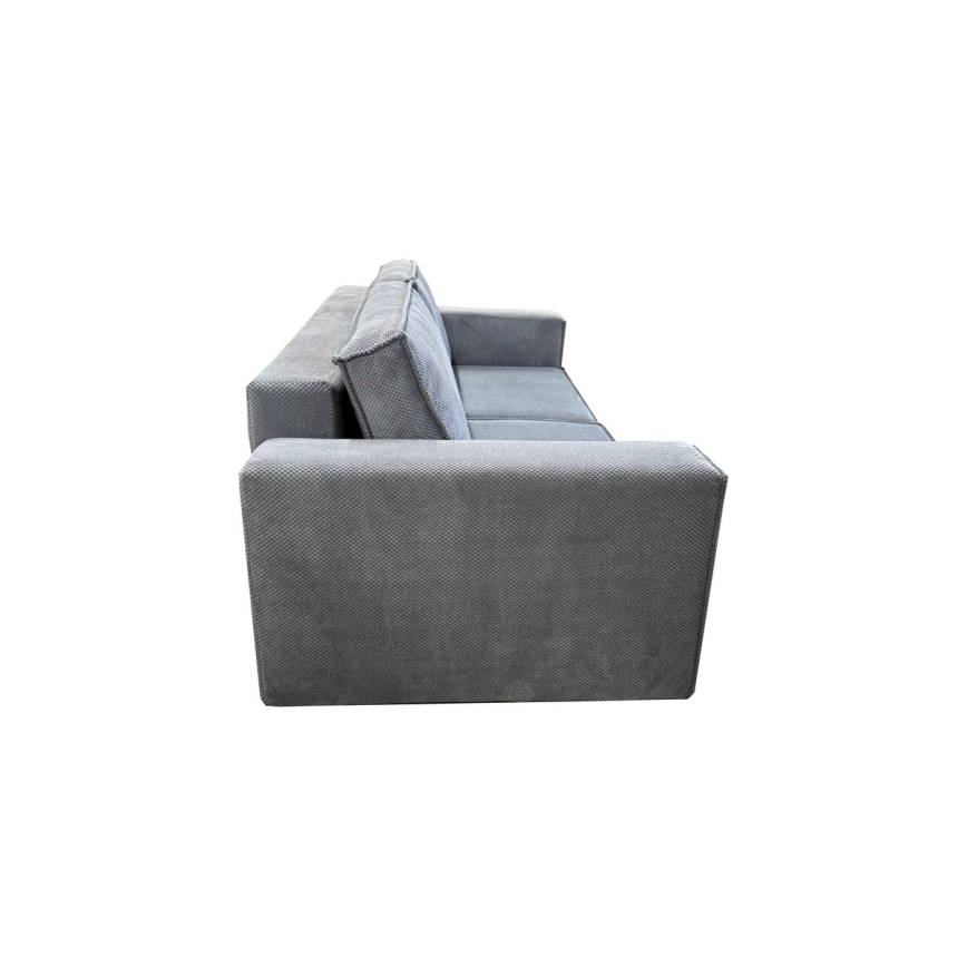 Sulankstoma sofa su sandėliavimo vieta RONDA pilka