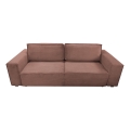 Sulankstoma sofa su sandėliavimo vieta RONDA raudona