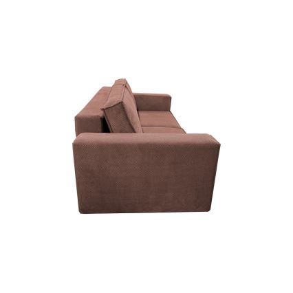 Sulankstoma sofa su sandėliavimo vieta RONDA raudona