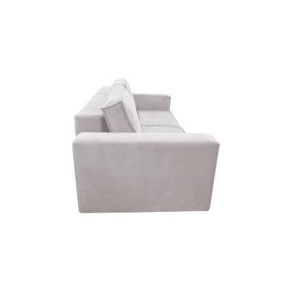Sulankstoma sofa su sandėliavimo vieta RONDA smėlio spalva