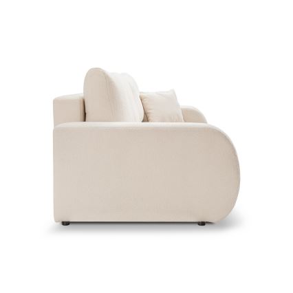 Sulankstoma trijų vietų sofa DESIO smėlio spalva