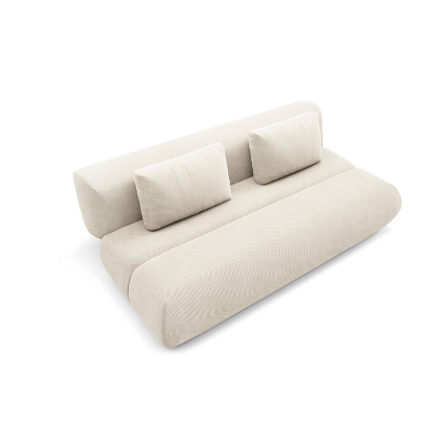 Sulankstoma trijų vietų sofa FANO kreminė