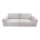 Sulankstoma trijų vietų sofa su sandėliavimo vieta RONDA smėlio spalva