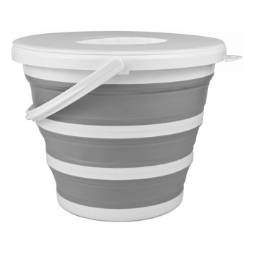 Sulankstomas kibiras su dangčiu 10 l