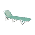 Sulankstomas reguliuojamas gultelis SUNO 56x190 cm turkio spalvos