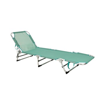 Sulankstomas reguliuojamas gultelis SUNO 56x190 cm turkio spalvos