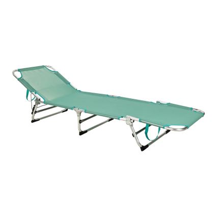Sulankstomas reguliuojamas gultelis SUNO 56x190 cm turkio spalvos