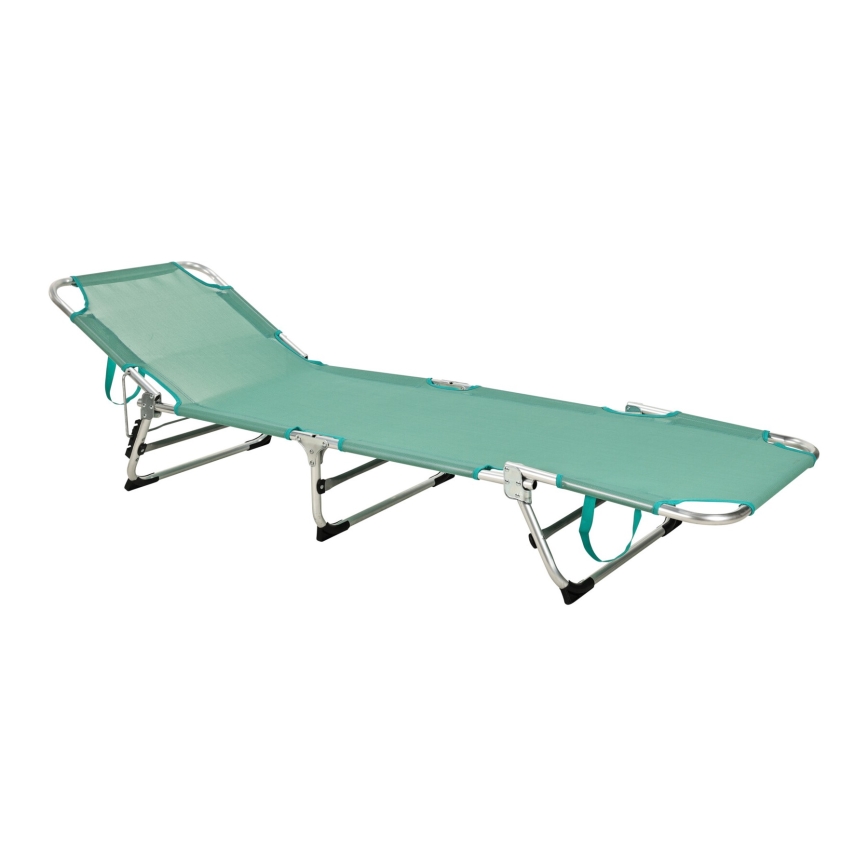 Sulankstomas reguliuojamas gultelis SUNO 56x190 cm turkio spalvos