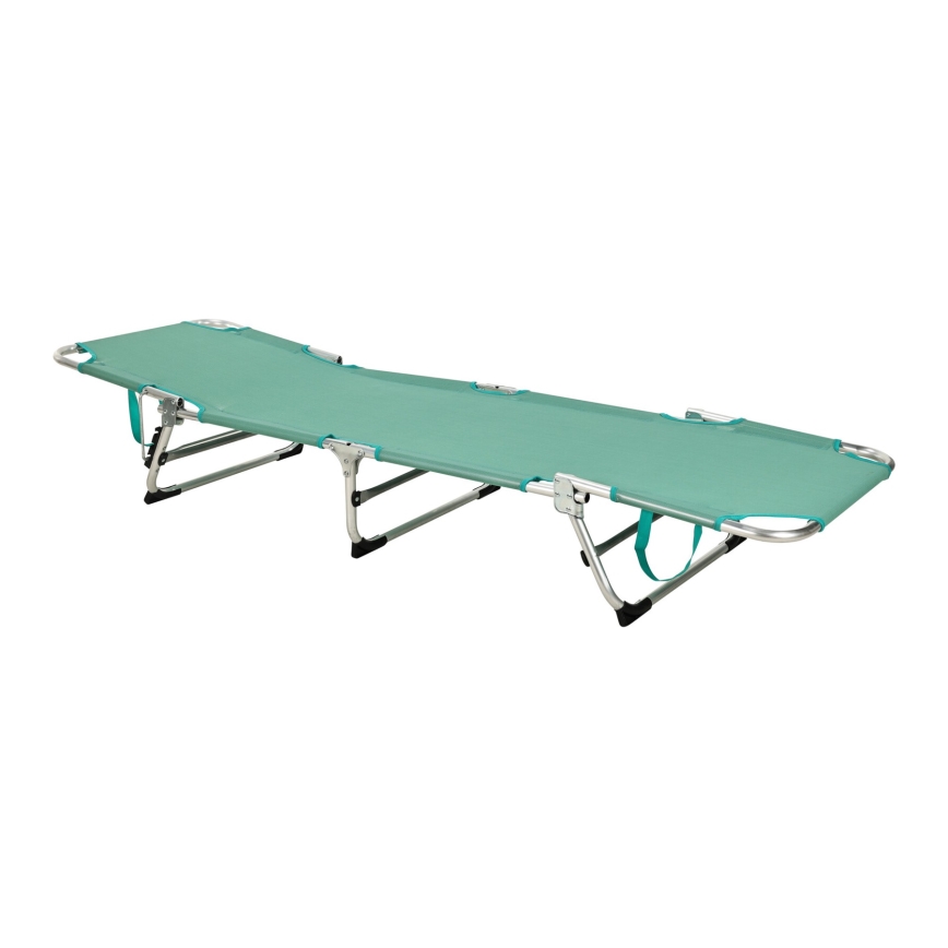 Sulankstomas reguliuojamas gultelis SUNO 56x190 cm turkio spalvos