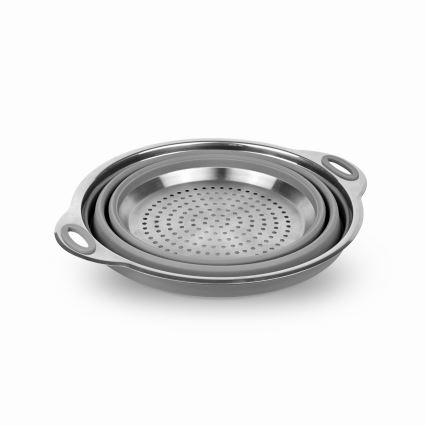 Sulankstomas silikoninis kelioninis kiaurasamtis