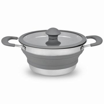 Sulankstomas stovyklavimo puodas 1,5 l