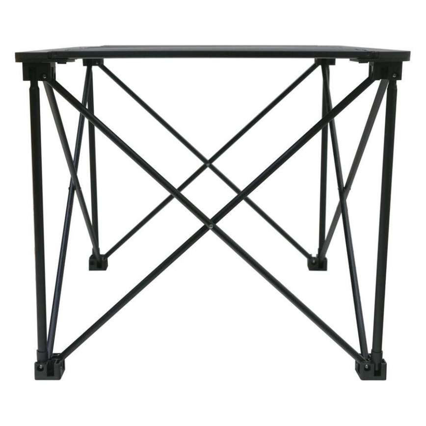 Sulankstomas stovyklavimo stalas 52x52cm antracitas