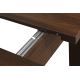 Sulankstomas valgomojo stalas SALUTO 76x110 cm bukas/ruda