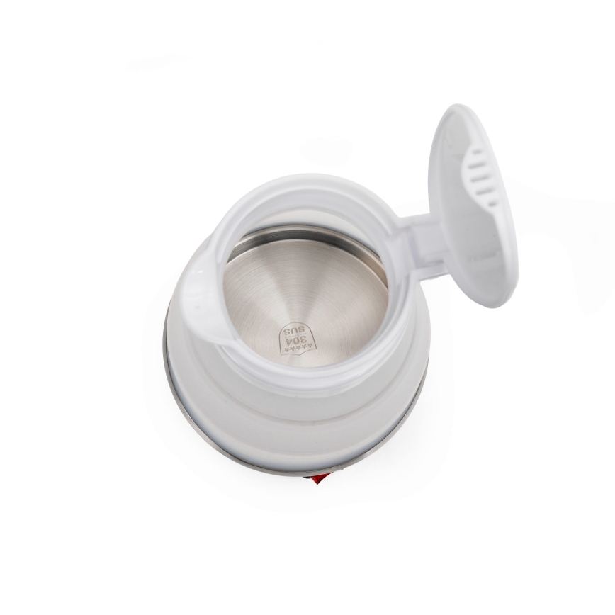 Sulankstomas virdulys 0,6l 600W/230V balta