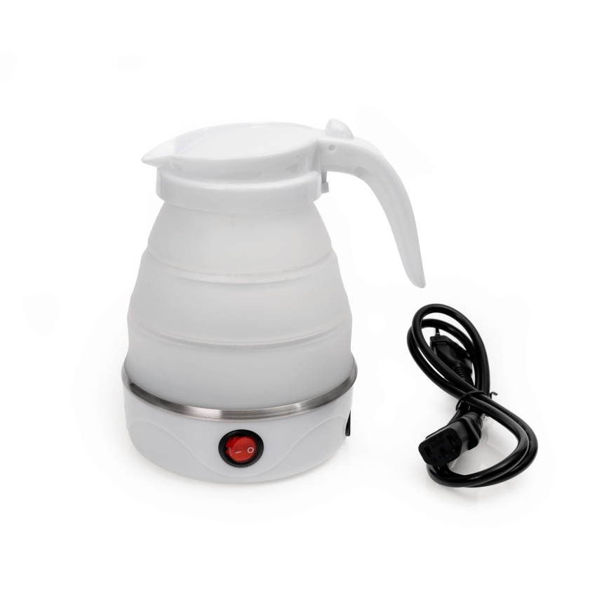 Sulankstomas virdulys 0,6l 600W/230V balta