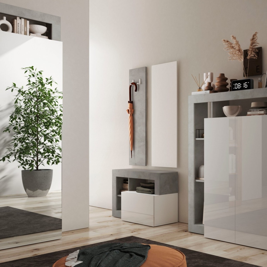 Suolas LENOR baltas/pilkas, betoninis