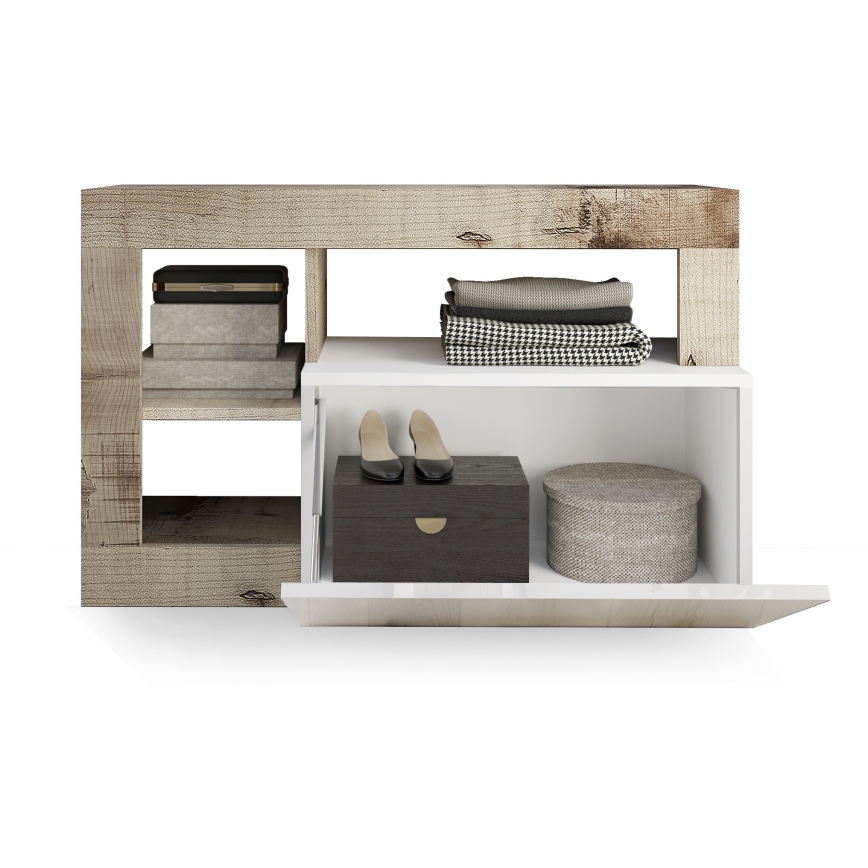 Suolas LENOR baltas/rudas