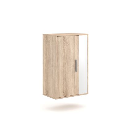 Svetainės sekcija BRICK ąžuolas sonoma/balta