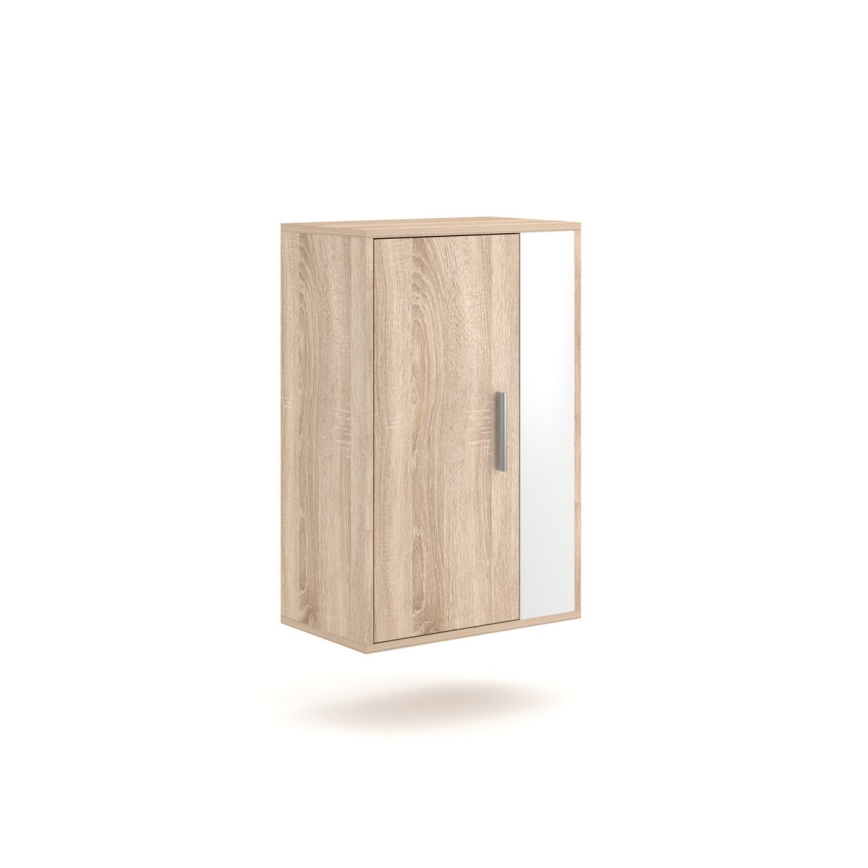 Svetainės sekcija BRICK ąžuolas sonoma/balta