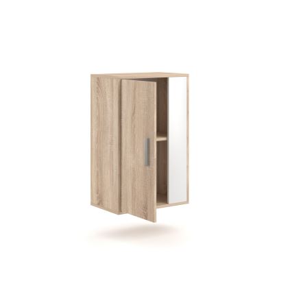 Svetainės sekcija BRICK ąžuolas sonoma/balta