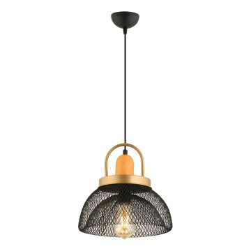 Svetimas MONZA 1xE27/40W/230V skersmuo 29 cm juoda/aukso