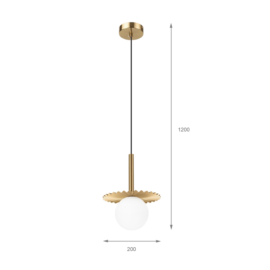 Šviestuvas CHITA 1xG9/5W/230V auksinis
