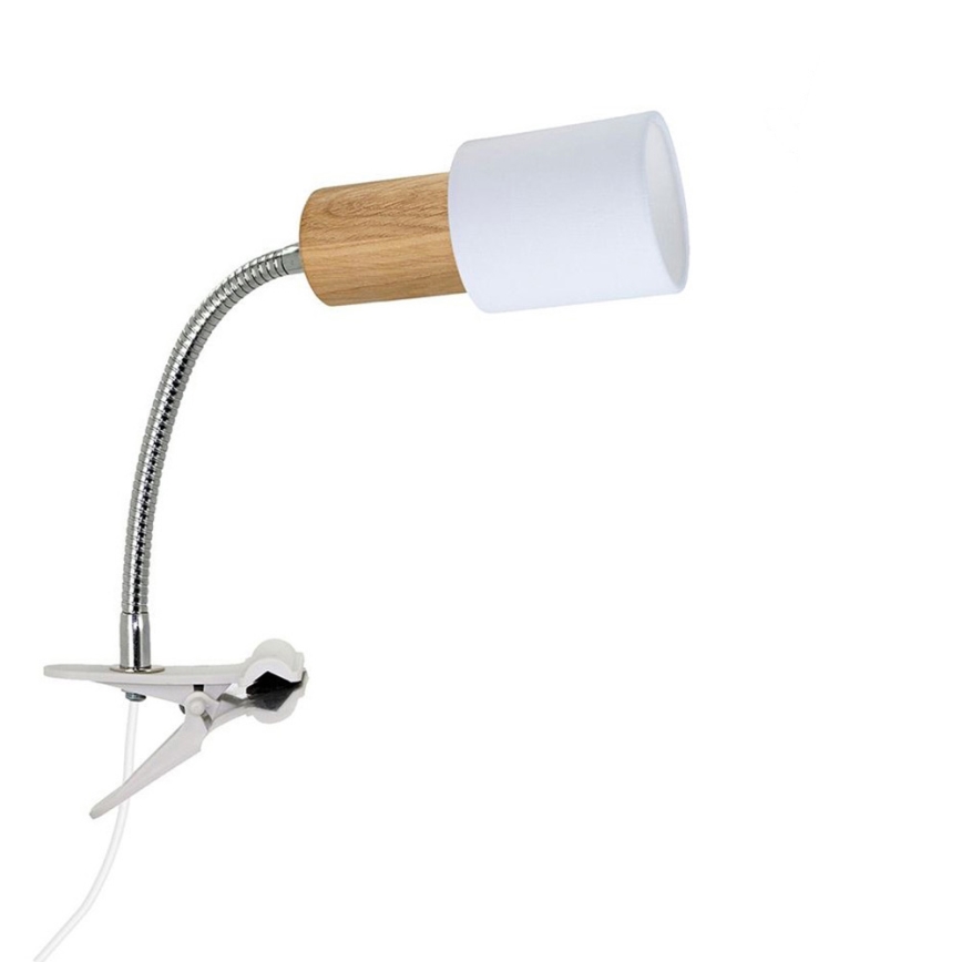 Šviestuvas su gnybtu TREEHOUSE 1xE27/25W/230V ąžuolas