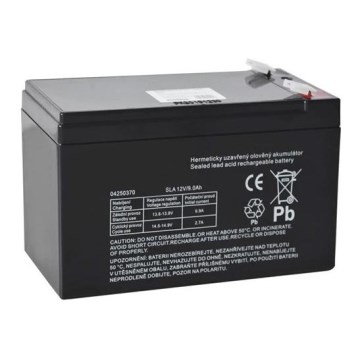 Švino akumuliatorius VRLA AGM 12 V/9 Ah