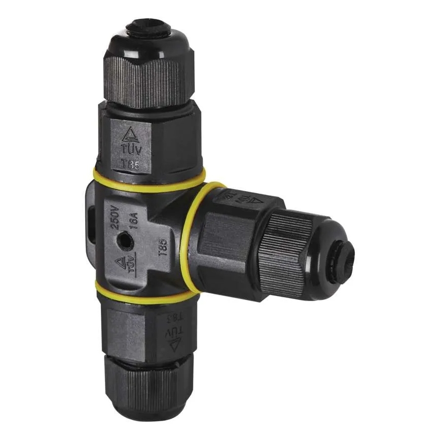 T formos kabelio jungtis IP68