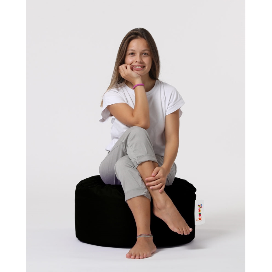 Taboretas 55 cm juodas