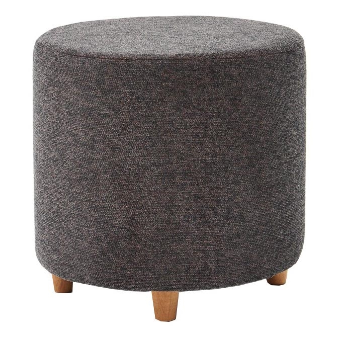 Taburetė KIMA, skersmuo 40 cm, antracitas