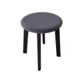 Taburetė KUBE skersmuo 36 cm juoda/antracitas