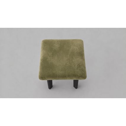 Taburetė LUBE 36x36 cm juoda/žalia