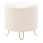 Taburetė NANI, skersmuo 40 cm, kreminė