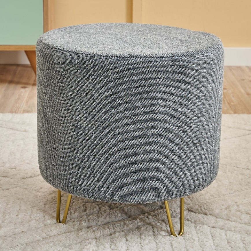 Taburetė NANI, skersmuo 40 cm, pilka