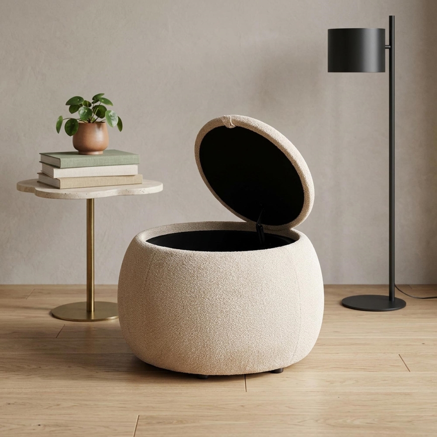 Taburetė PAKS skersmuo 50 cm smėlinė
