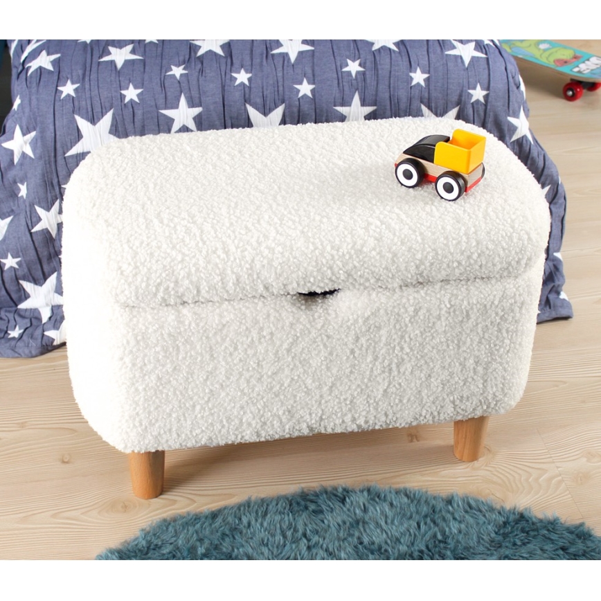 Taburetė PIXI 37x61 cm balta