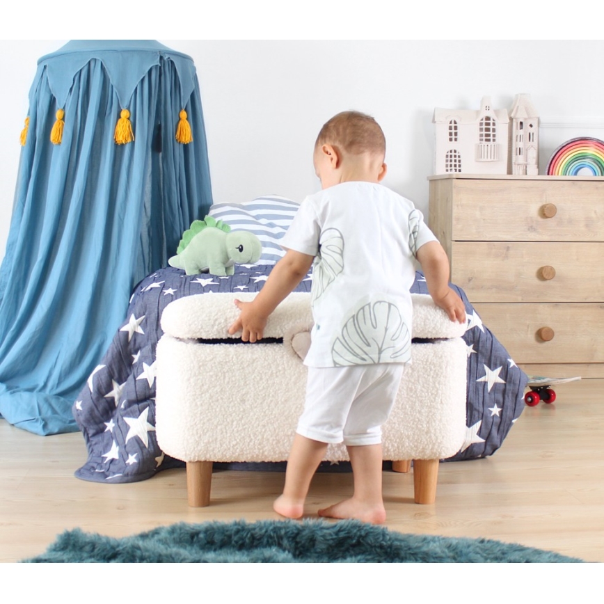 Taburetė PIXI 37x61 cm balta
