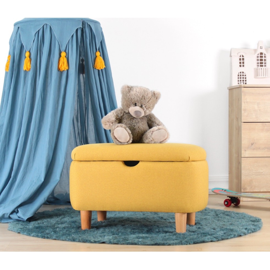 Taburetė PIXI 37x61 cm geltona