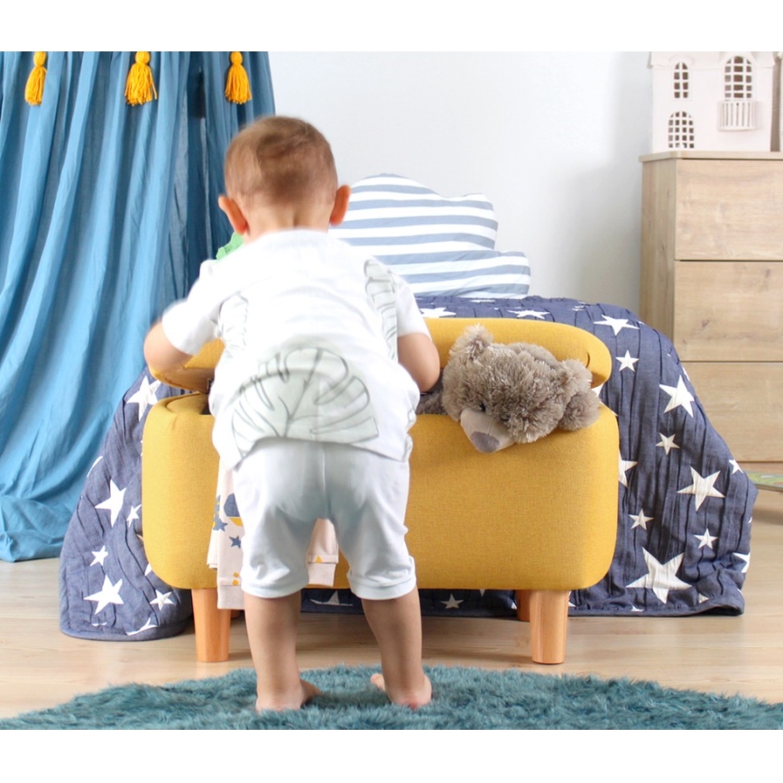 Taburetė PIXI 37x61 cm geltona