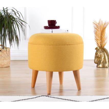 Taburetė PIXI, skersmuo 40 cm, geltona