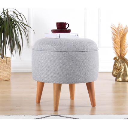 Taburetė PIXI, skersmuo 40 cm, pilka