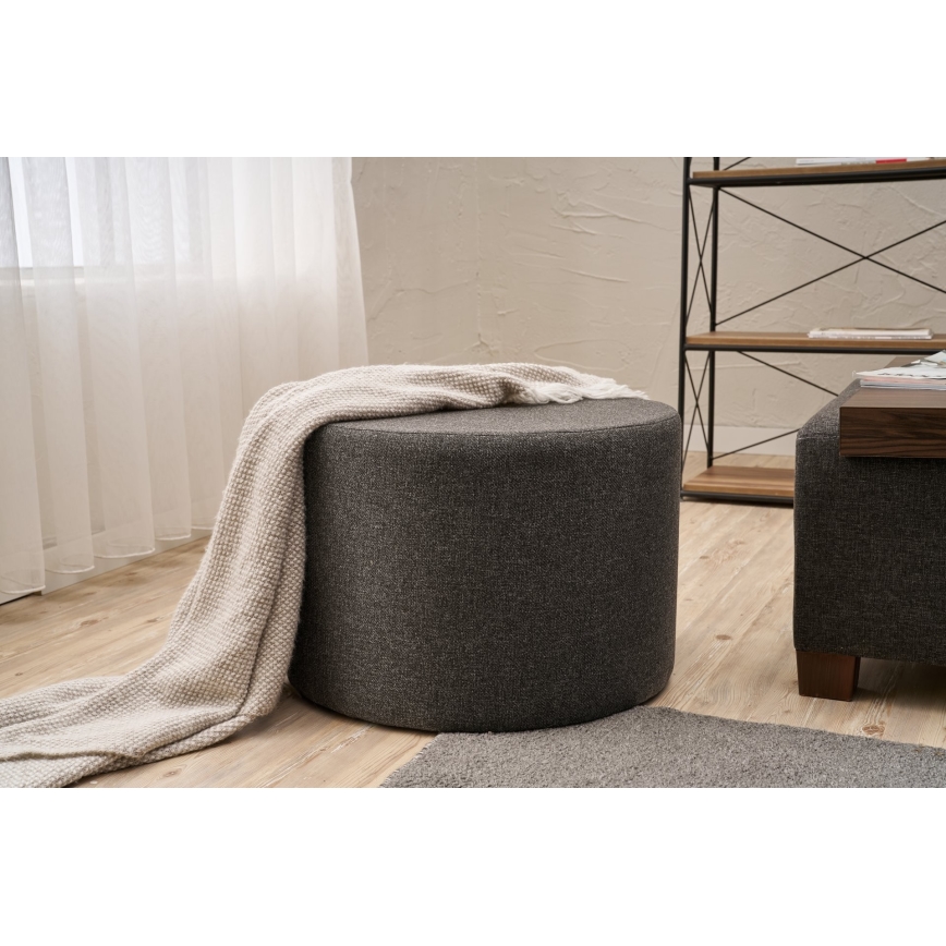 Taburetė RABO Ø 58 cm, antracitas