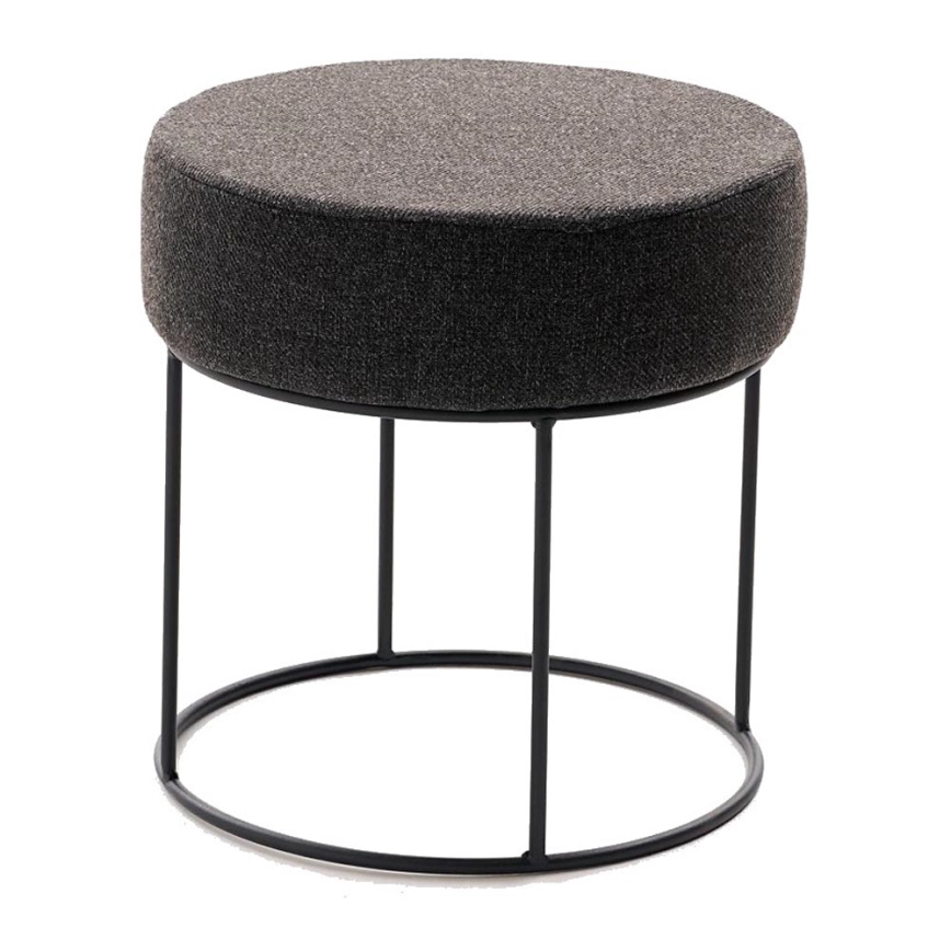 Taburetė RELO, skersmuo 40 cm, tamsiai ruda