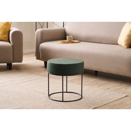 Taburetė RELO, skersmuo 40 cm, žalia