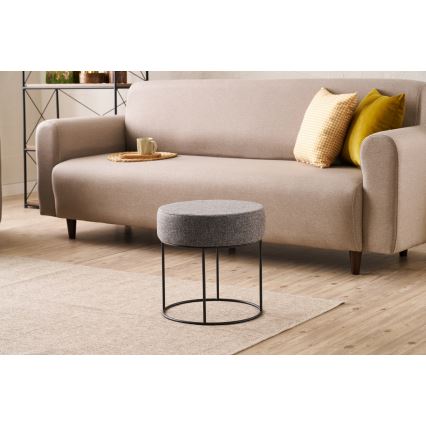 Taburetė RELO, Ø 40 cm, antracito spalvos